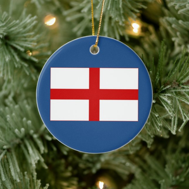 Ornement de Noël Drapeau Anglais (Arbre)