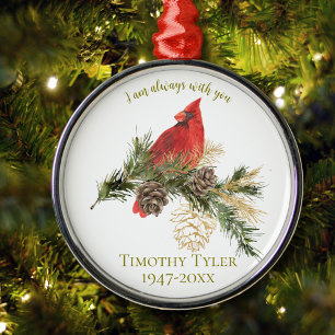 Ornement de Noël du Cardinal Rouge