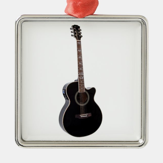 ORNEMENT DE NOËL DU JOUEUR DE GUITAR (Devant)