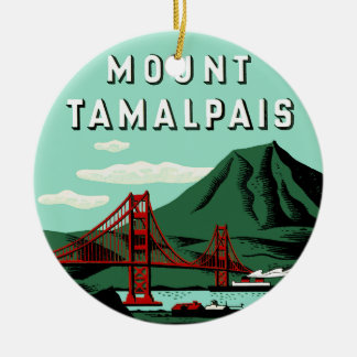 Ornement de Noël du Mont Tamalpais