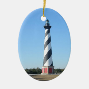 Ornement de Noël du phare OBX OR de Hatteras