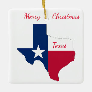 Ornement de Noël du Texas