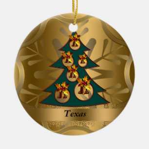 Ornement de Noël du Texas State