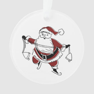 Ornement de Noël en acrylique représentant un Père