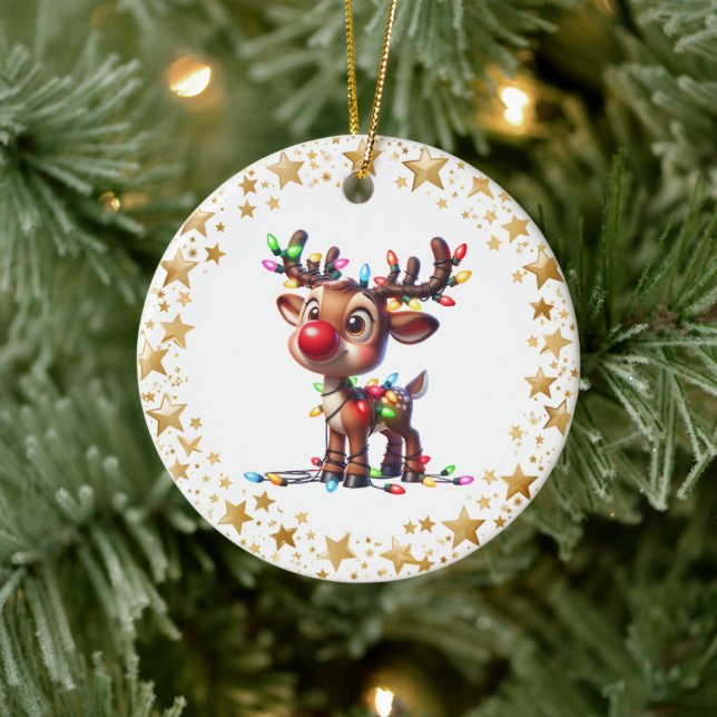 Ornement de Noël en céramique (Arbre)