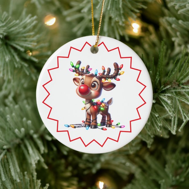Ornement de Noël en céramique (Arbre)