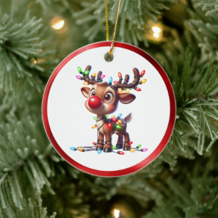 Ornement de Noël en céramique