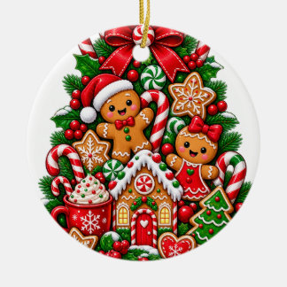 Ornement de Noël en pain d'épices