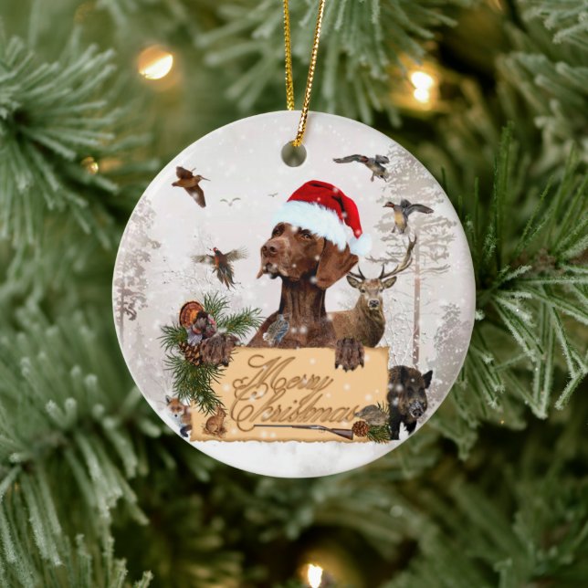 Ornement de Noël en verre Gsp (Arbre)