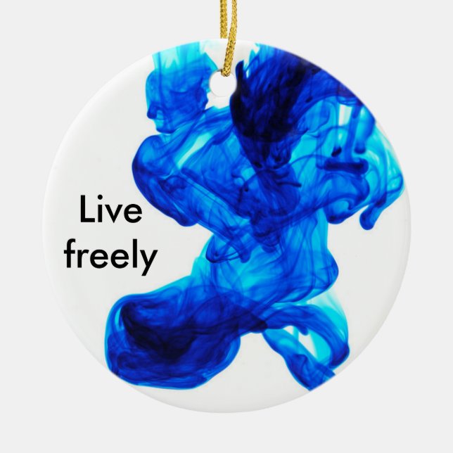 Ornement de Noël Encre et Quill (Devant)