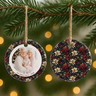 Ornement de Noël Étoile de Noël Vintage