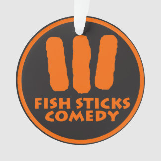Ornement de Noël Fish Sticks Comedy