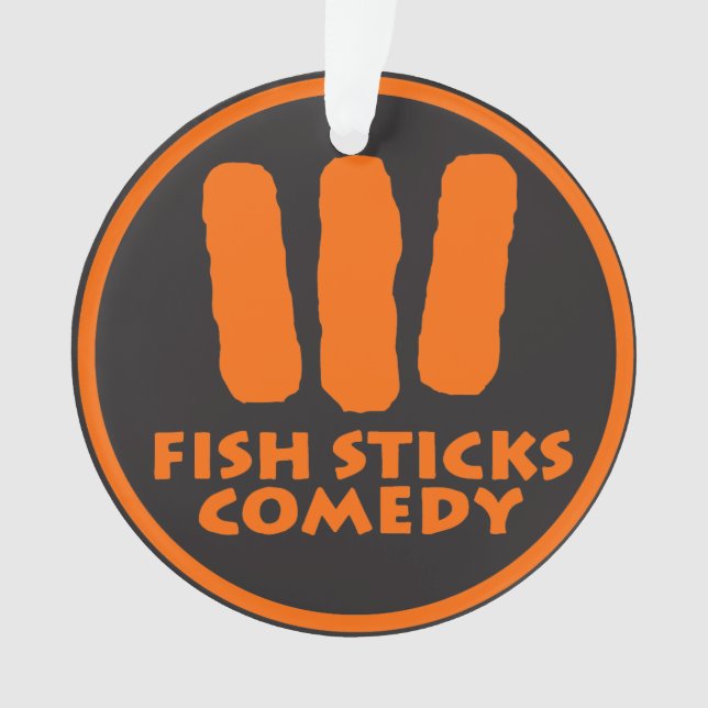 Ornement de Noël Fish Sticks Comedy (devant)