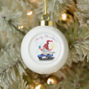 Ornement de Noël Gnome mignon