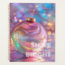 Ornement de Noël holographique