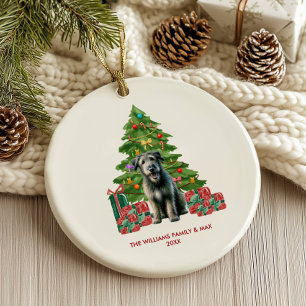 Ornement de Noël irlandais Wolfhound