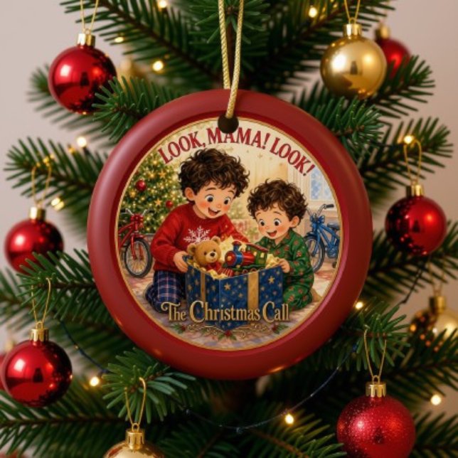 Ornement de Noël Jacob et Eli (Créateur téléchargé)