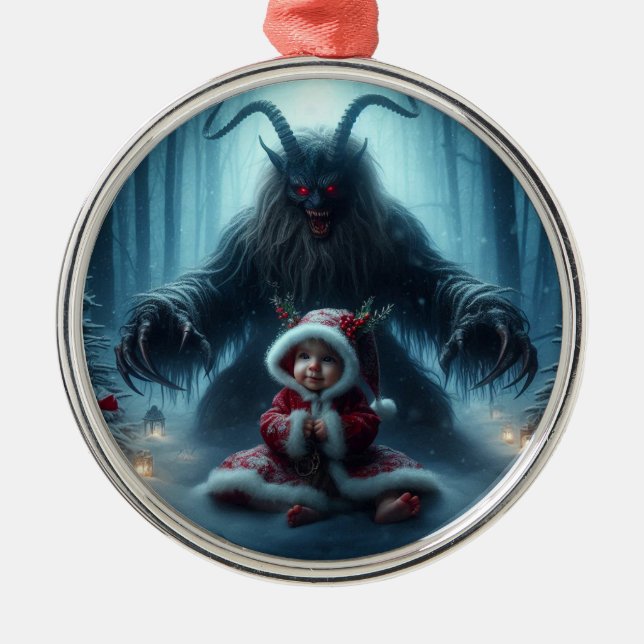 Ornement de Noël Krampus (Devant)