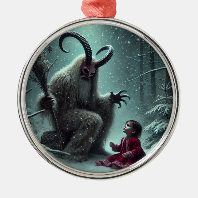 Ornement de Noël Krampus (Devant)