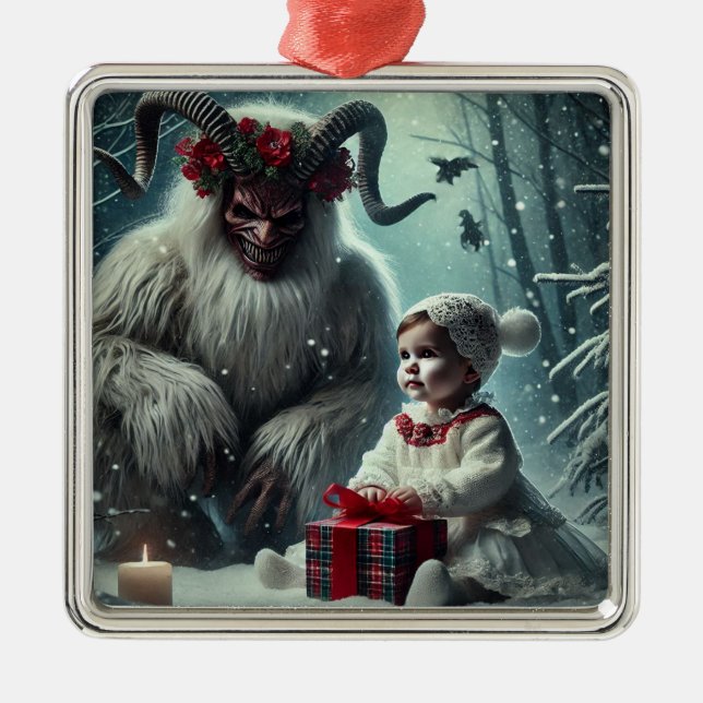 Ornement de Noël Krampus (Devant)
