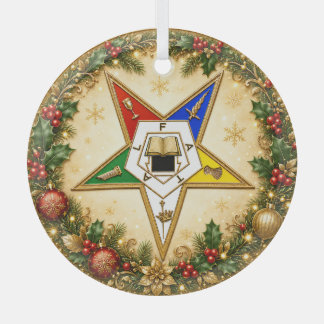Ornement de Noël OES Eastern Star