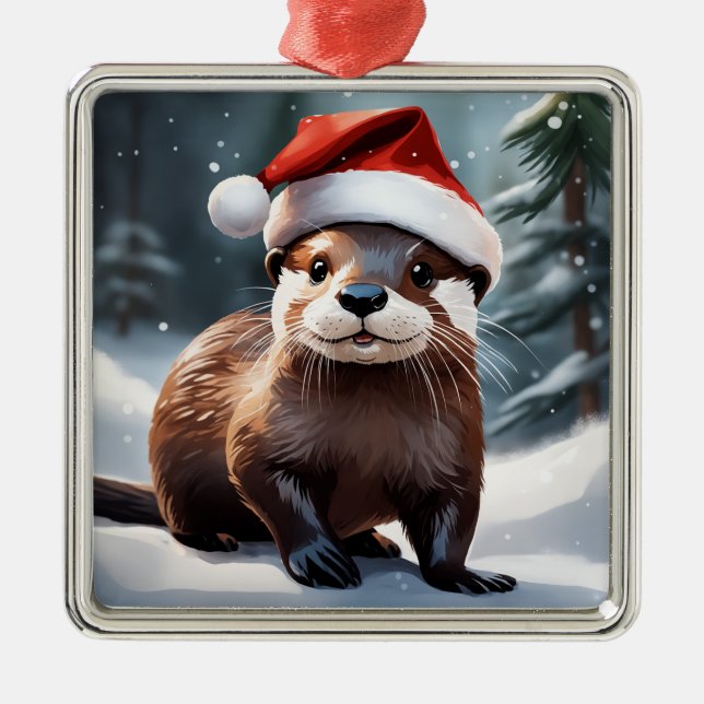 Ornement de Noël Otter (Devant)