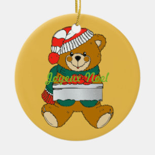 Ornement de Noël Ours en peluche