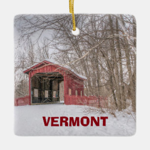Ornement de Noël Panoramique Vermont