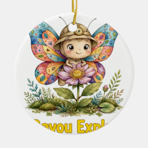 Ornement de Noël Papillon des Lil' Bayou Explorers