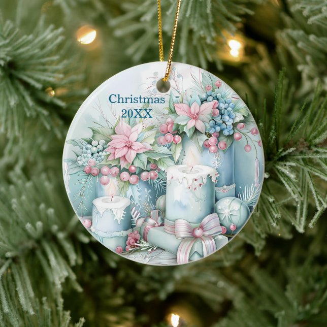 Ornement de Noël Pastel Vintage (Arbre)