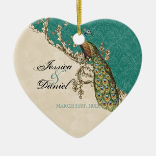 Ornement de Noël Peacock & Etchat vintage