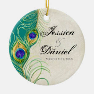 Ornement de Noël Peacock & Etchat vintage