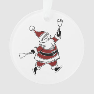 Ornement de Noël Père Noël vintage