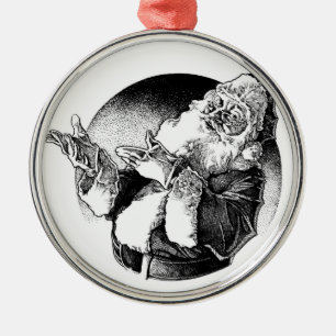 Ornement de Noël Père Noël Vintage