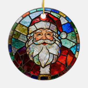 Ornement de Noël Père Noël vintage