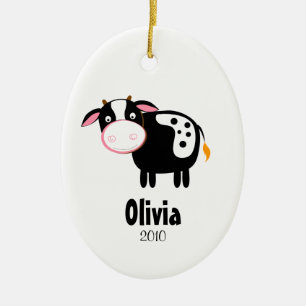 Ornement de Noël personnalisé par VACHE du