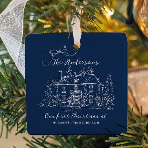 Ornement de Noël personnalisé pour la première mai