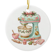 Ornement de Noël personnalisé pour pâtissier de Mi