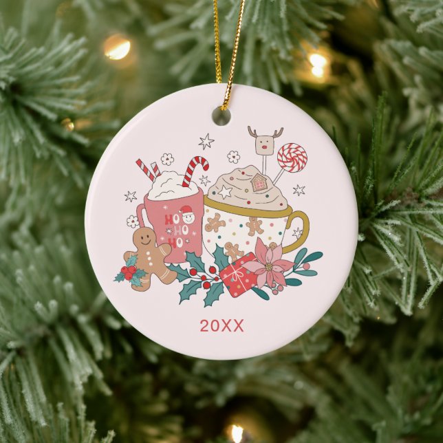 Ornement de Noël Photo Mignonne (Arbre)