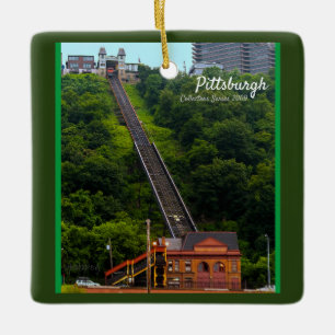 Ornement de Noël Pittsburgh Incline