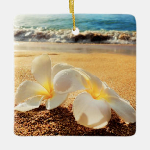 Ornement de Noël Plumeria