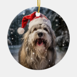 Ornement de Noël pour chien de garde polonais