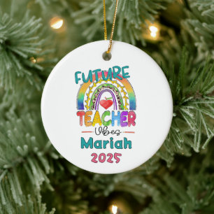 Ornement de Noël pour futur enseignant