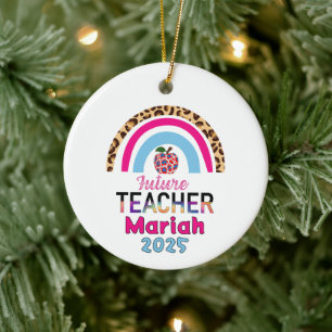 Ornement de Noël pour futur enseignant