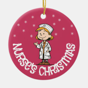 Ornement de Noël pour infirmière Cadeau photo pe