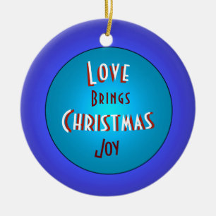 Ornement de Noël pour la Famille avec Messages
