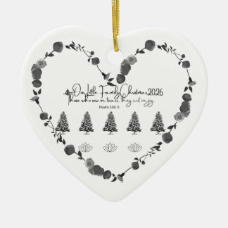 Ornement de Noël pour mémoire personnalisé |