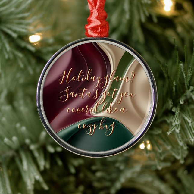 Ornement de Noël premium dans un style graphique é (Arbre)