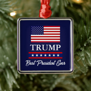 ORNEMENT DE NOËL PRÉSIDENT DONALD TRUMP