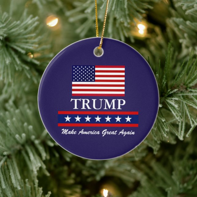 ORNEMENT DE NOËL PRÉSIDENT DONALD TRUMP (Arbre)